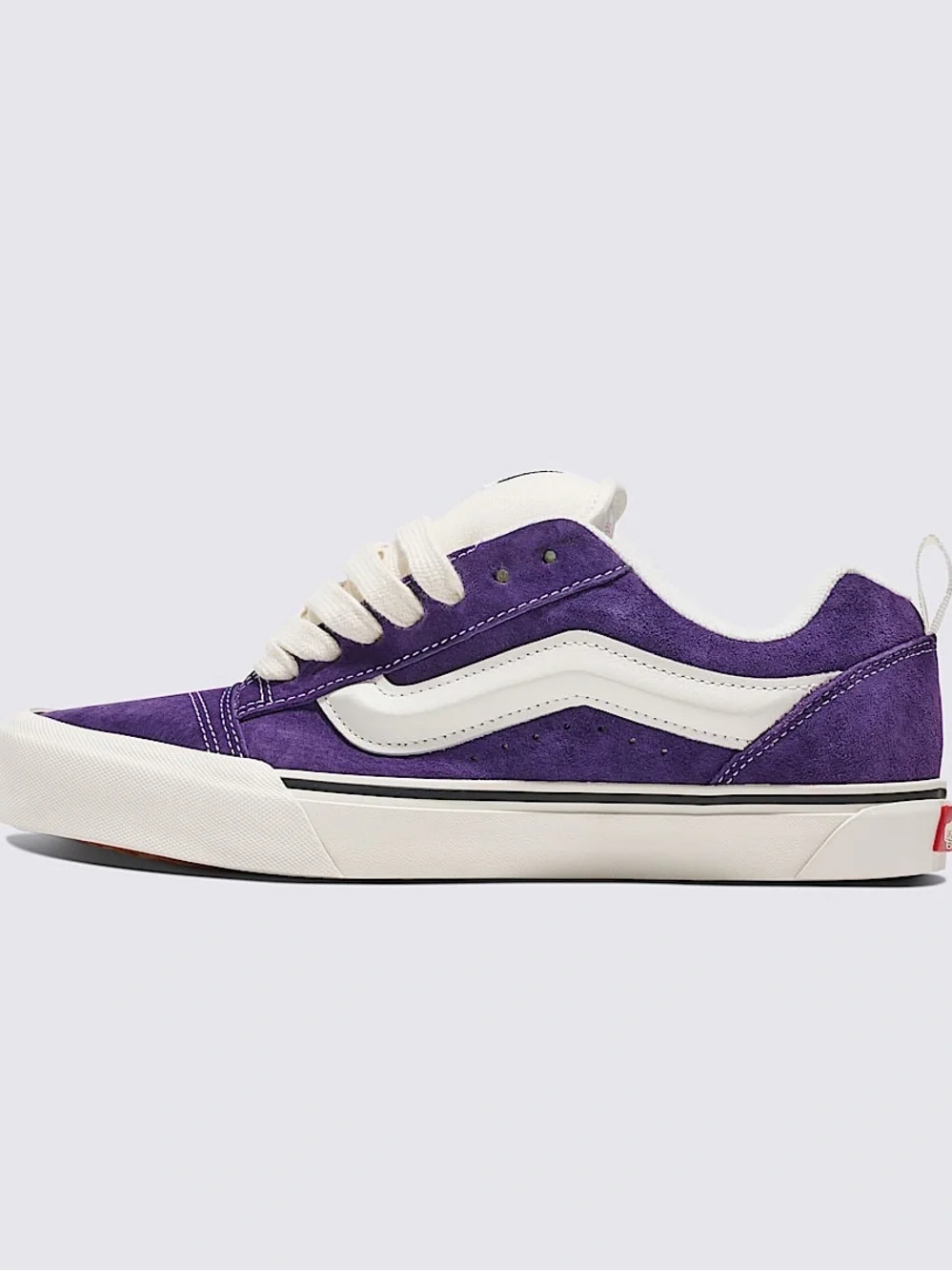 Vans Old Skool Suede Sneakers in Purple and White